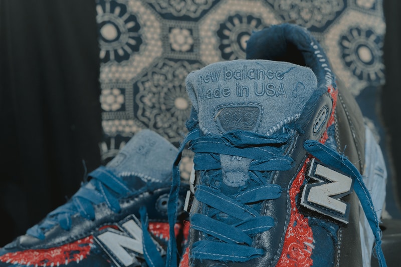 Cek Custom NB 993 "Tabi Boro Indigo" Bikinan Kidz19 Berikut Ini