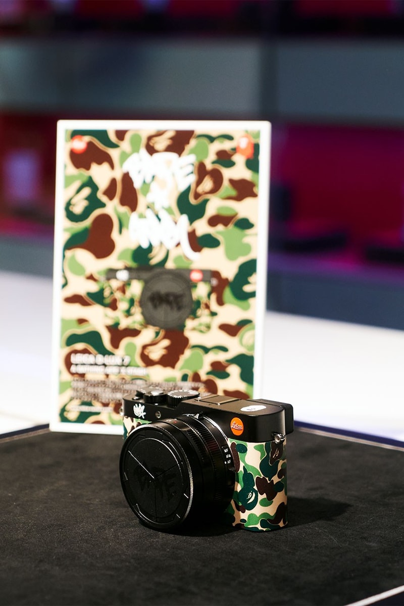 Kolaborasi Limited Edition Leica x BAPE x STASH