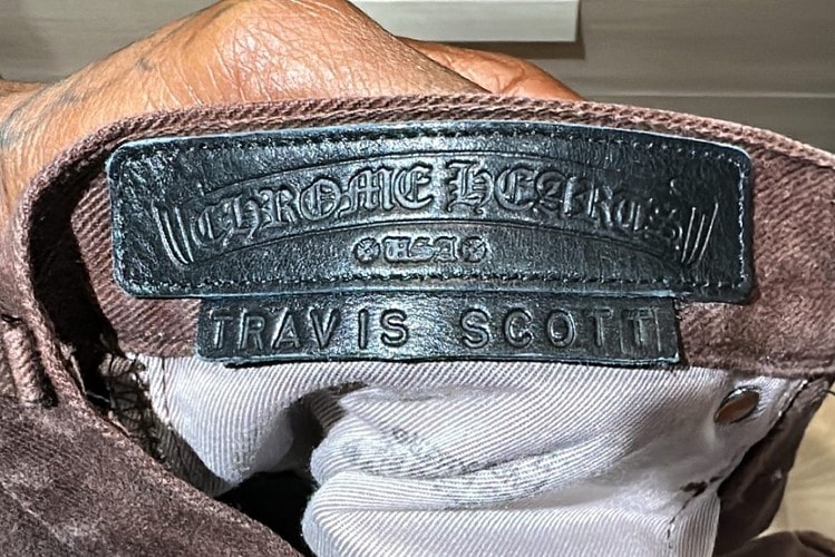 Berikut Tampilan Travis Scott x Chrome Hearts Jeans