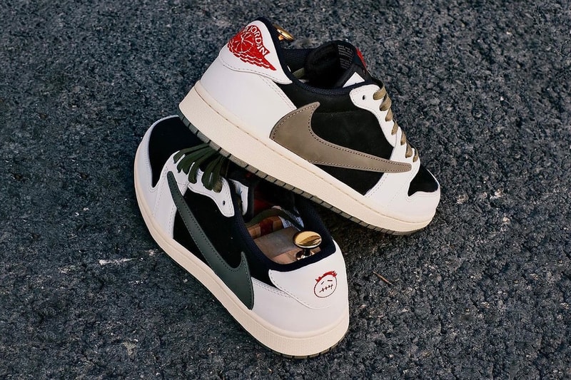 Cek Detail Travis Scott x Air Jordan 1 Low OG “Olive”