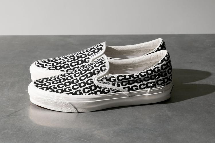 Ini Dia COMME des GARÇONS CDG x Vault By Vans OG Classic Slip-On