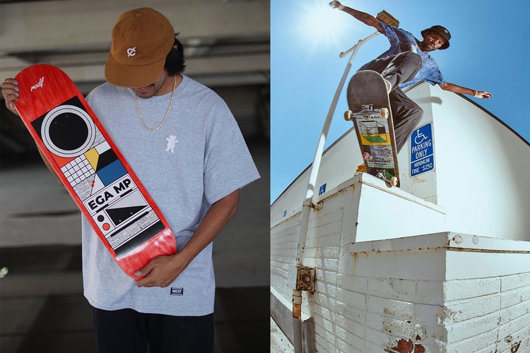 Injuriespaper dan Redf Skateboards Hadirkan Ilustrasi Abstract Shapes lewat Pro Model Skateboard Deck