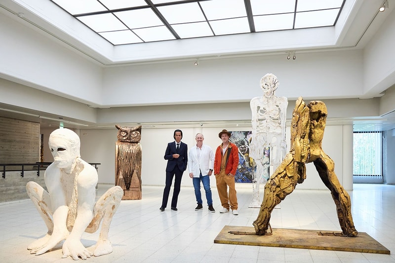 Melihat Pameran Debut Brad Pitt Sebagai Pematung