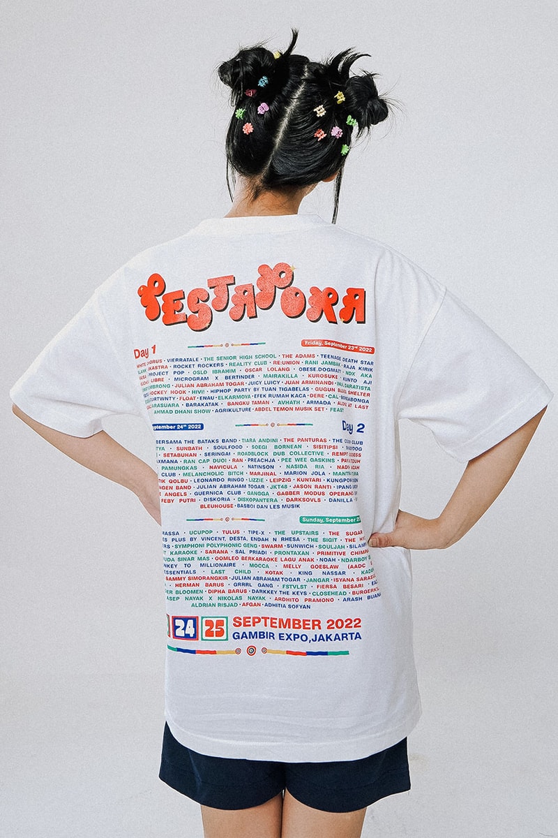 Pestapora Bikin Koleksi Apparel Bareng Shining Bright
