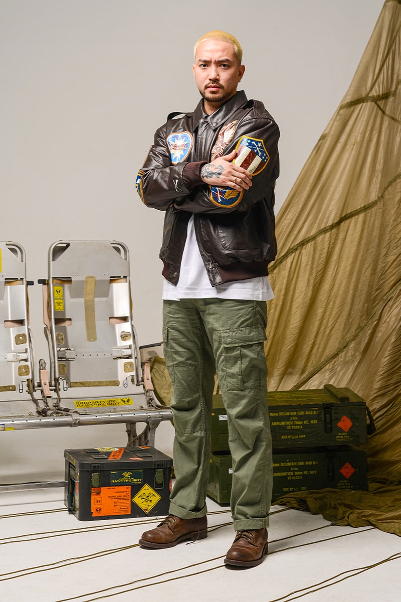 RawTypeRiot Bawa Wardrobe ala World War II lewat "Kitty Cat Bomber Type 2"