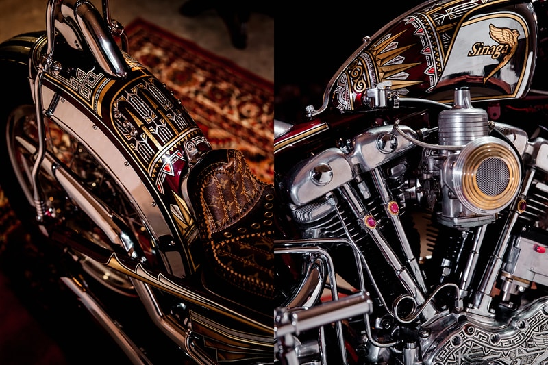 “SINAGA”, Custom Chopper dari Queen Lekha Choppers