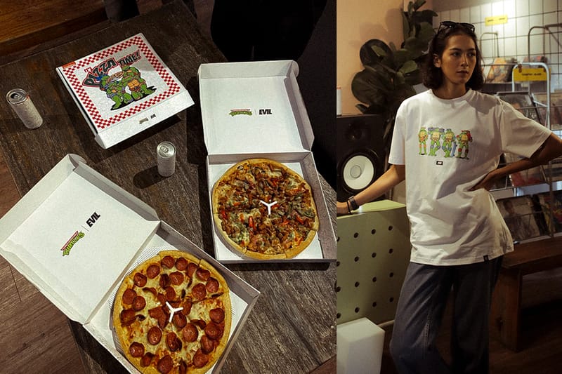 Evil Rilis Koleksi Perdana Bersama Teenage Mutant Ninja Turtles