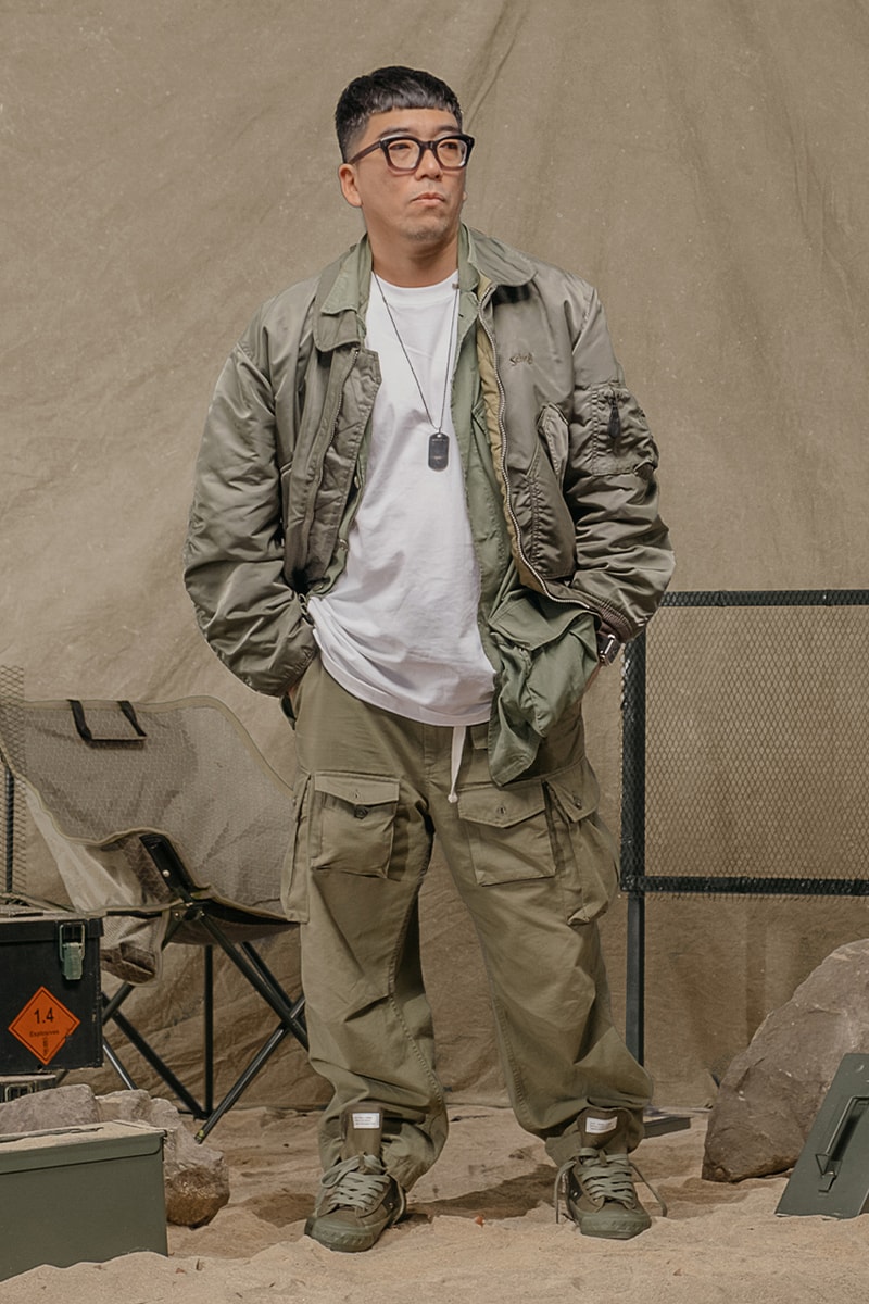 Compass® Bawain Battle Style lewat Siluet Retrograde "Flight JKT"