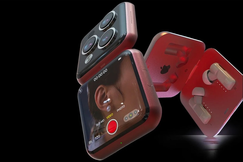 Berikut Konsep Desain Antara iPhone dengan AirPods 