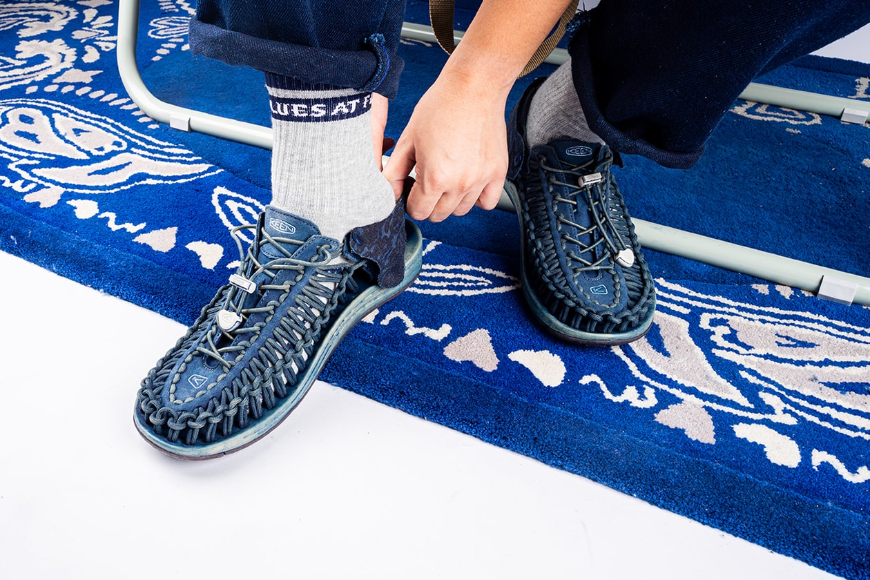 Bluesville dan Keen Rilis Sandal Uneek 'Indigo' Limited Edition