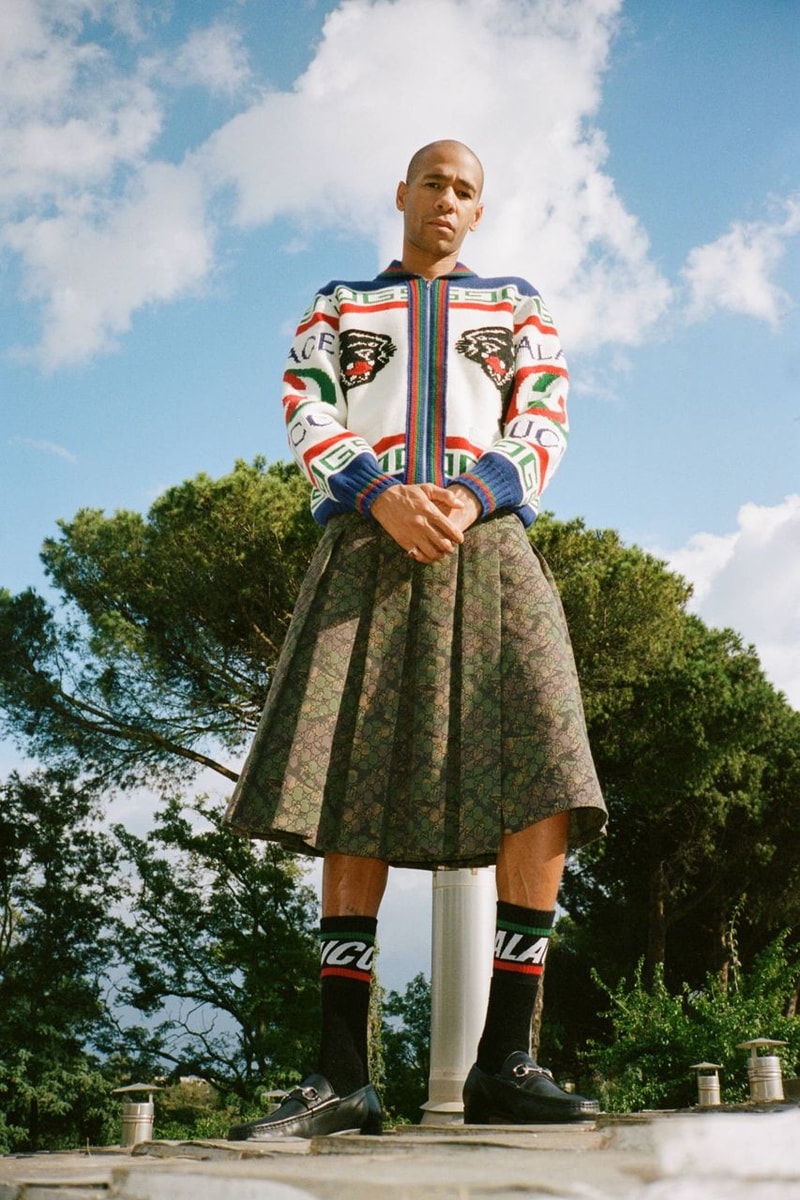 First Look Lookbook Gucci x Palace Skateboards