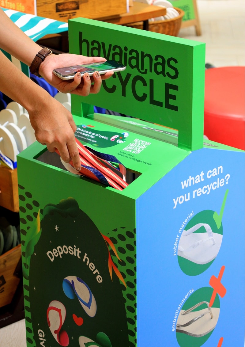 Havaianas Bikin Program Recycle Sandal untuk Menjaga Environment