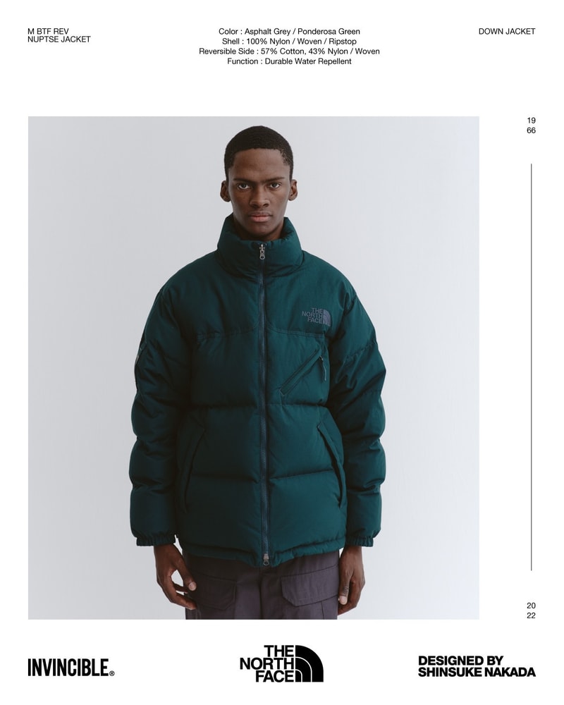 INVINCIBLE x The North Face “Time Travel” Collection
