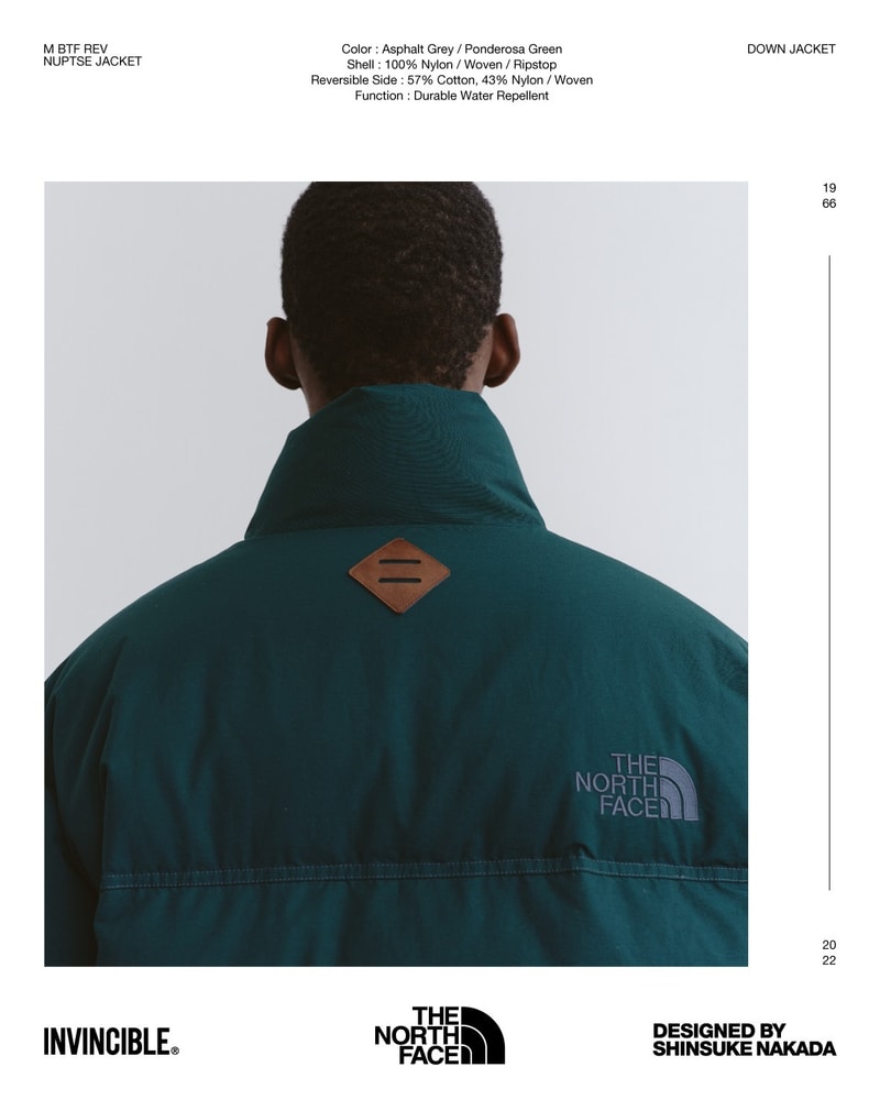 INVINCIBLE x The North Face “Time Travel” Collection