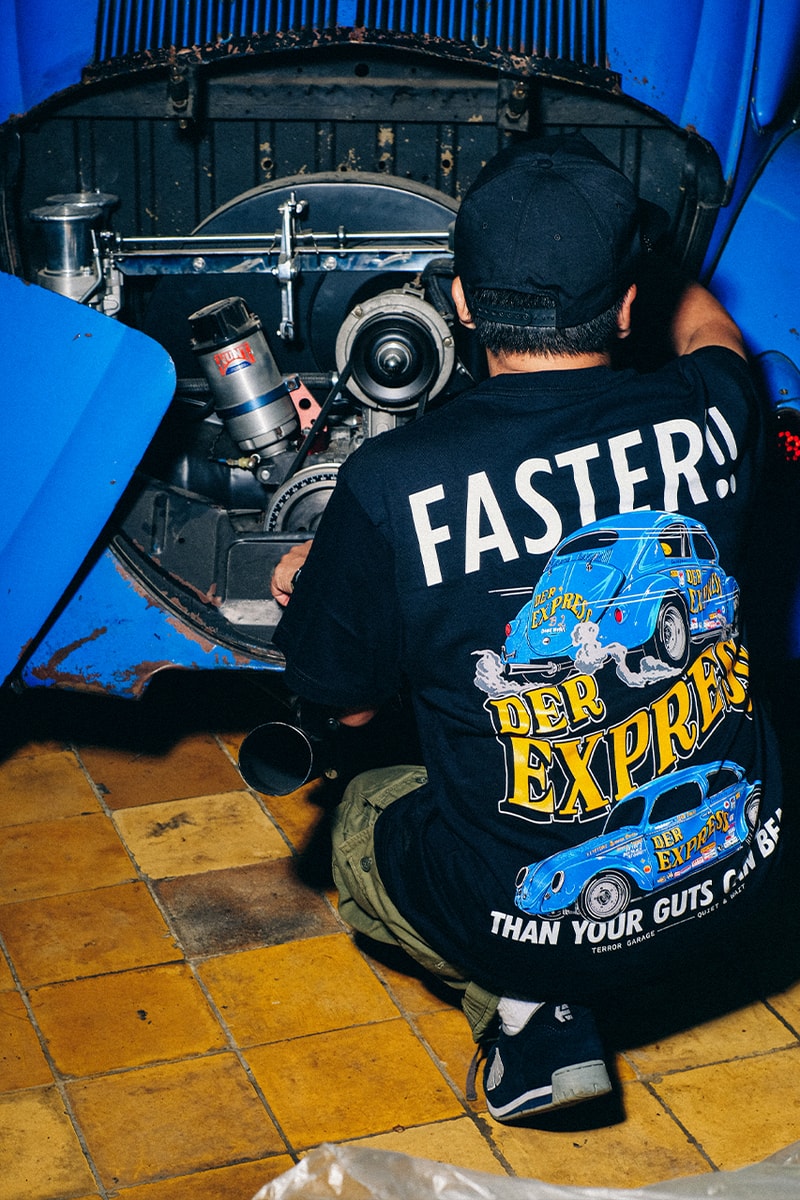 Kolaborasi “DER EXPRESS” dari QUIET & WAIT x TerrorGarage