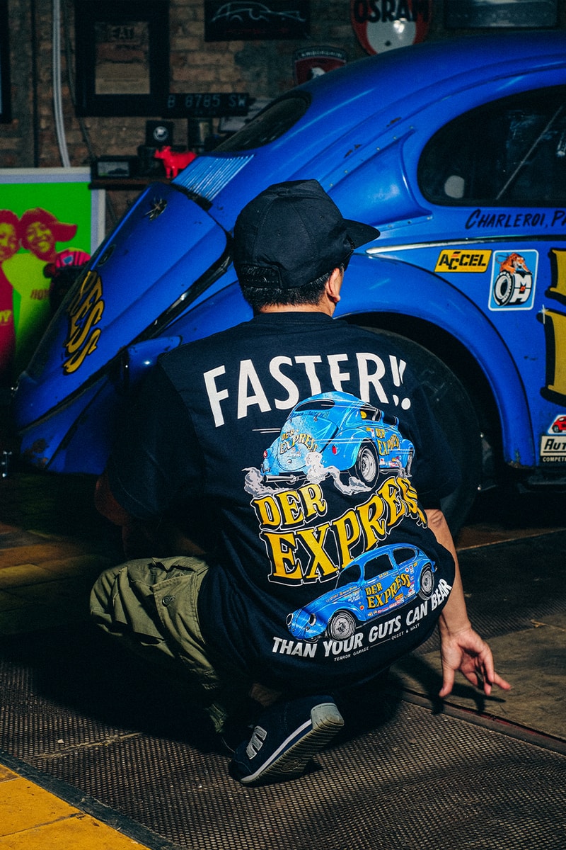 Kolaborasi “DER EXPRESS” dari QUIET & WAIT x TerrorGarage