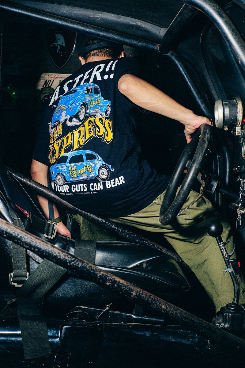 Kolaborasi “DER EXPRESS” dari QUIET & WAIT x TerrorGarage