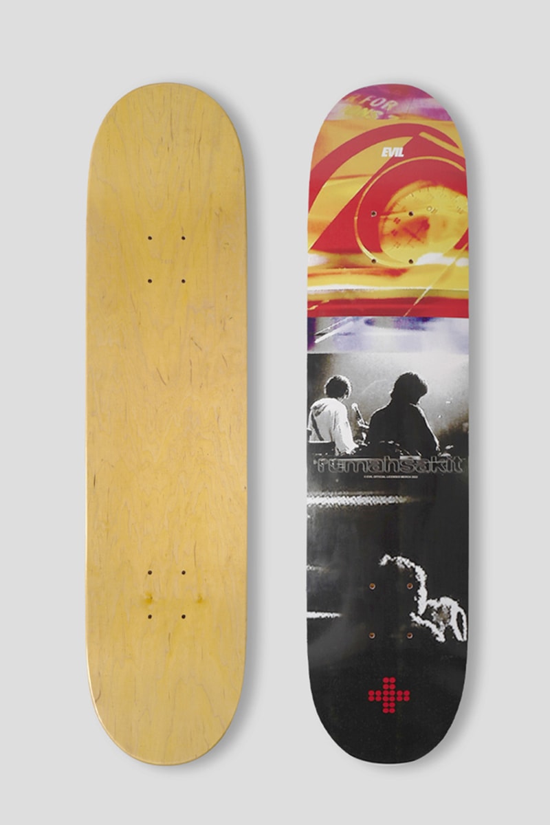 Evil Rilis Three-Way Collaboration Papan Skateboards
