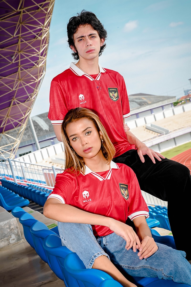 Mills dan Timnas Indonesia Rilis Jersey dengan Konsep Past dan Future 