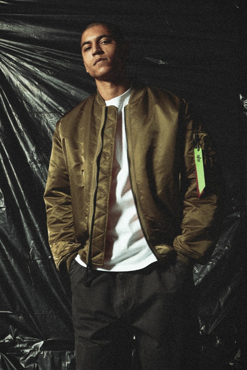 HUF dan Alpha Industries Bikin Bomber Jacket Bertema 90an
