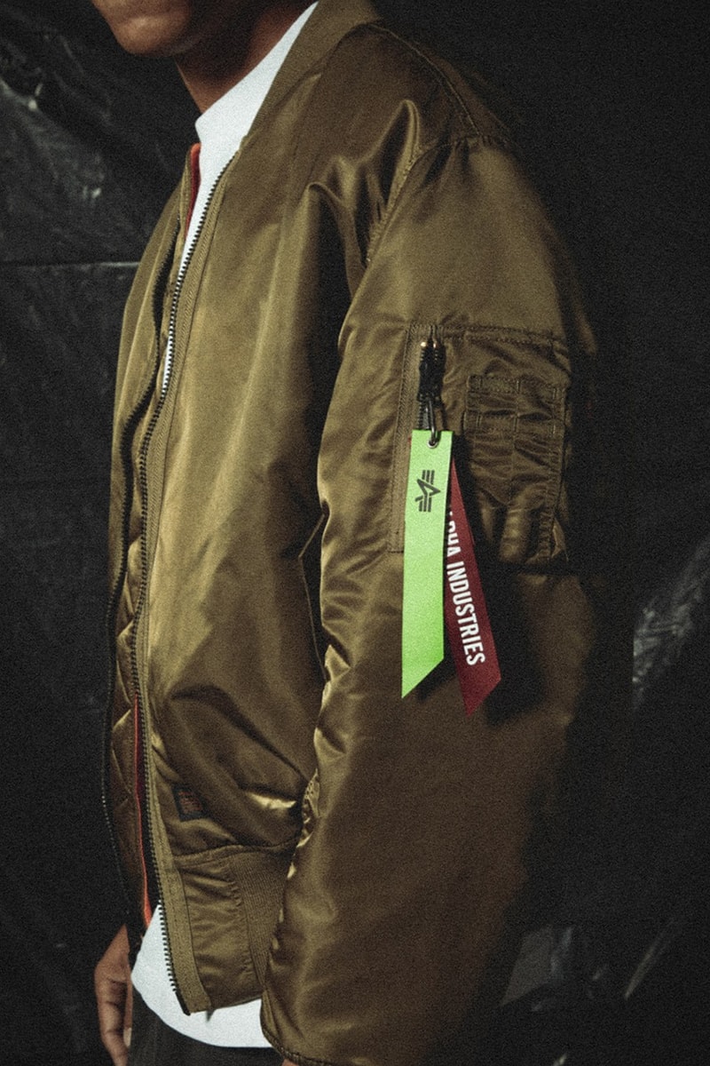 HUF dan Alpha Industries Bikin Bomber Jacket Bertema 90an