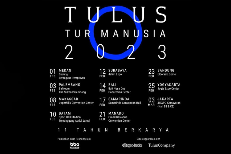 Tulus Siap Gelar ‘Tur Manusia 2023’