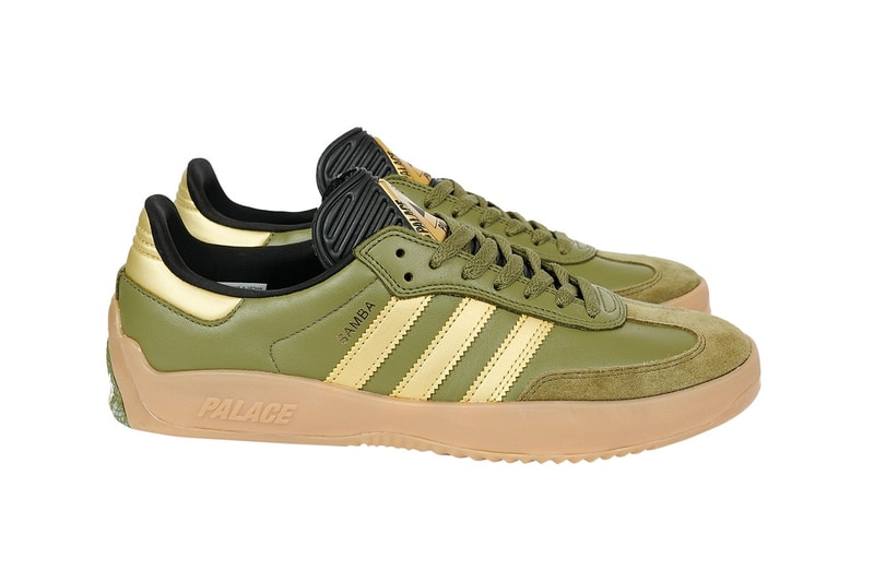 Palace Skateboards x adidas Lucas Puig Samba Siap Drilis