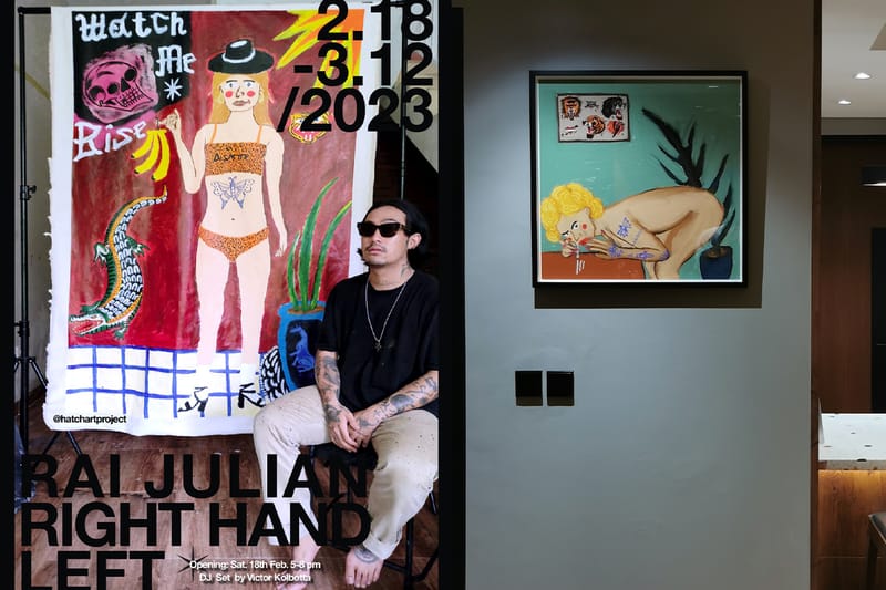 Rai Julian Gelar Exhibition, ‘Right Hand Left’ di Hatch Art Project, Singapura