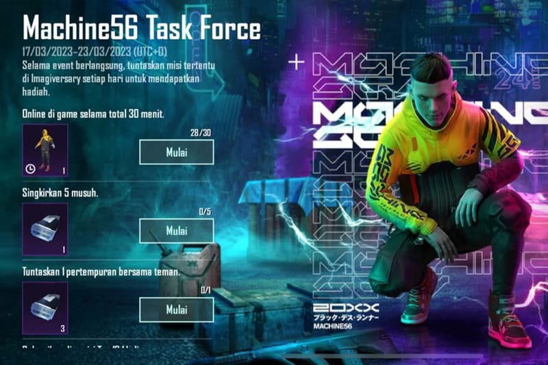 Machine56 Ciptakan Skin In-Game untuk PUBG Mobile