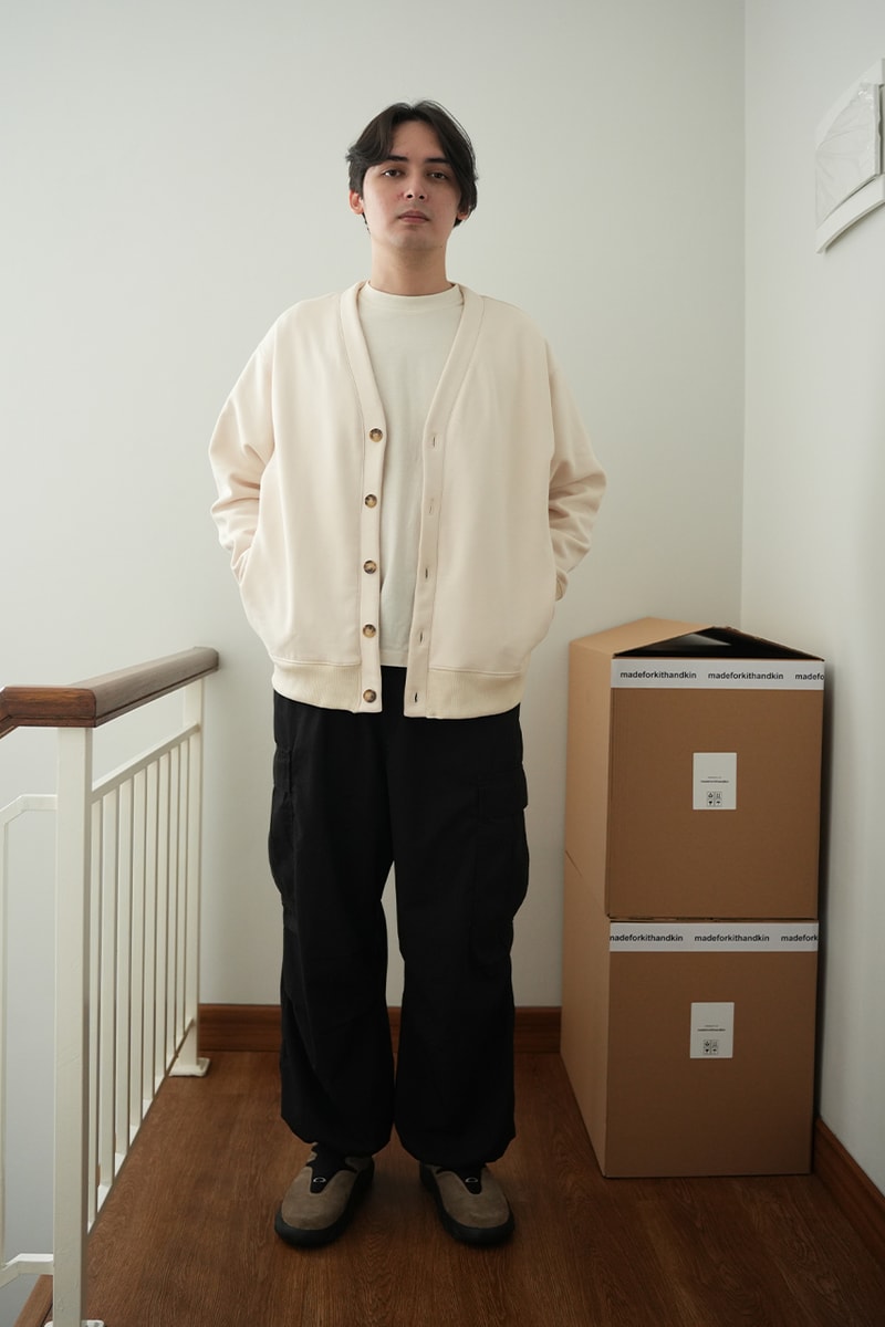 madeforkithandkin Tampil Klasik Lewat “Dad’s Cardigan”
