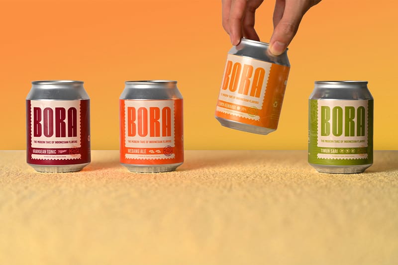 BORA Soda Membawakan Rasa Asli Indonesia lewat Debut Product-nya