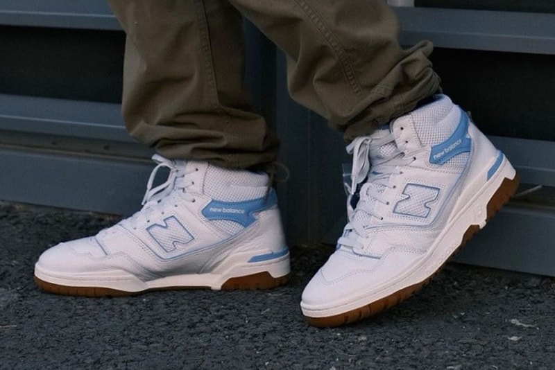 First Look Aimé Leon Dore x New Balance 650 “White/Baby Blue”