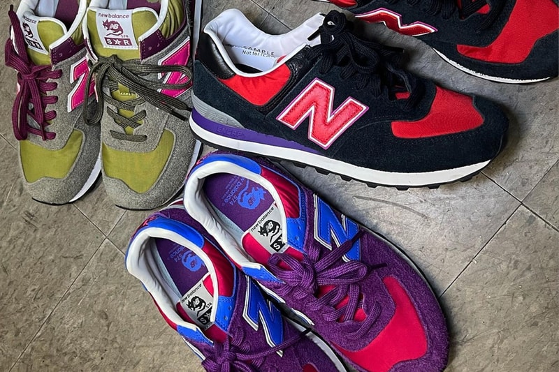 Teaser Kolaborasi Vibrant Stray Rats x New Balance 574