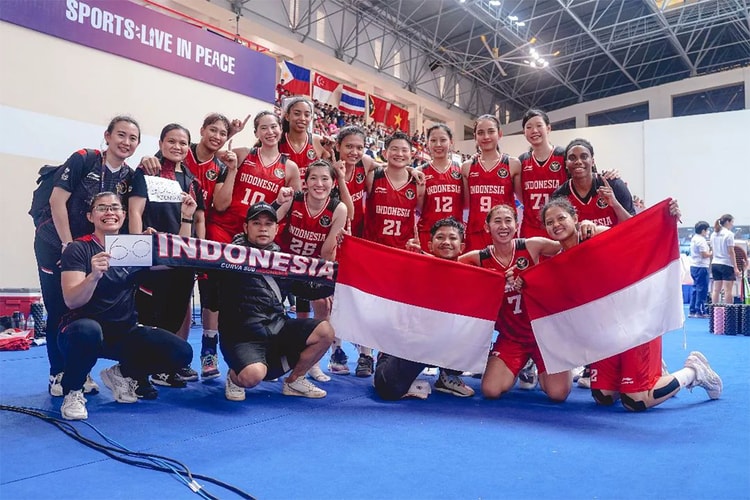 Tim Basket Putri Cetak Sejarah Raih Emas di SEA Games 2023