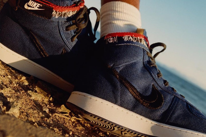 First Look Stüssy x Nike Vandal High “Royal Blue”