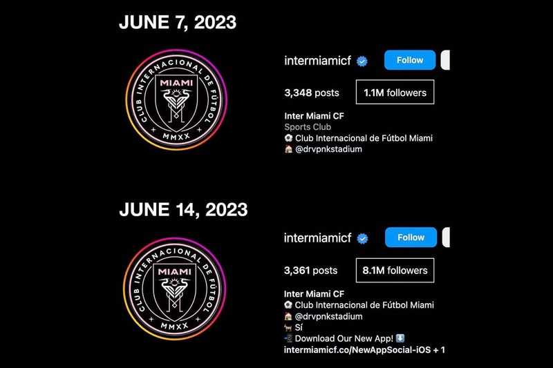 Messi Effect, Naikin Followers Inter Miami Dalam Tujuh Hari