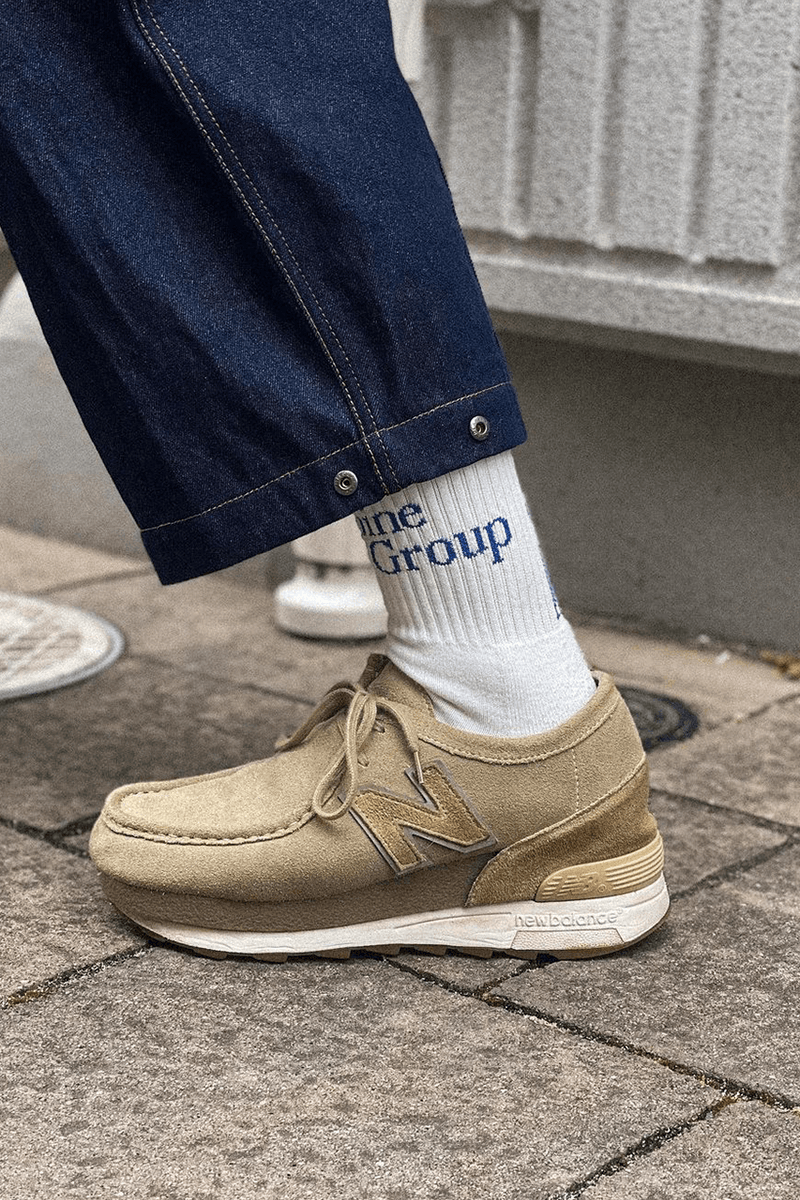 Reconstruction New Balance M1400 x Clarks jadi Moccasin