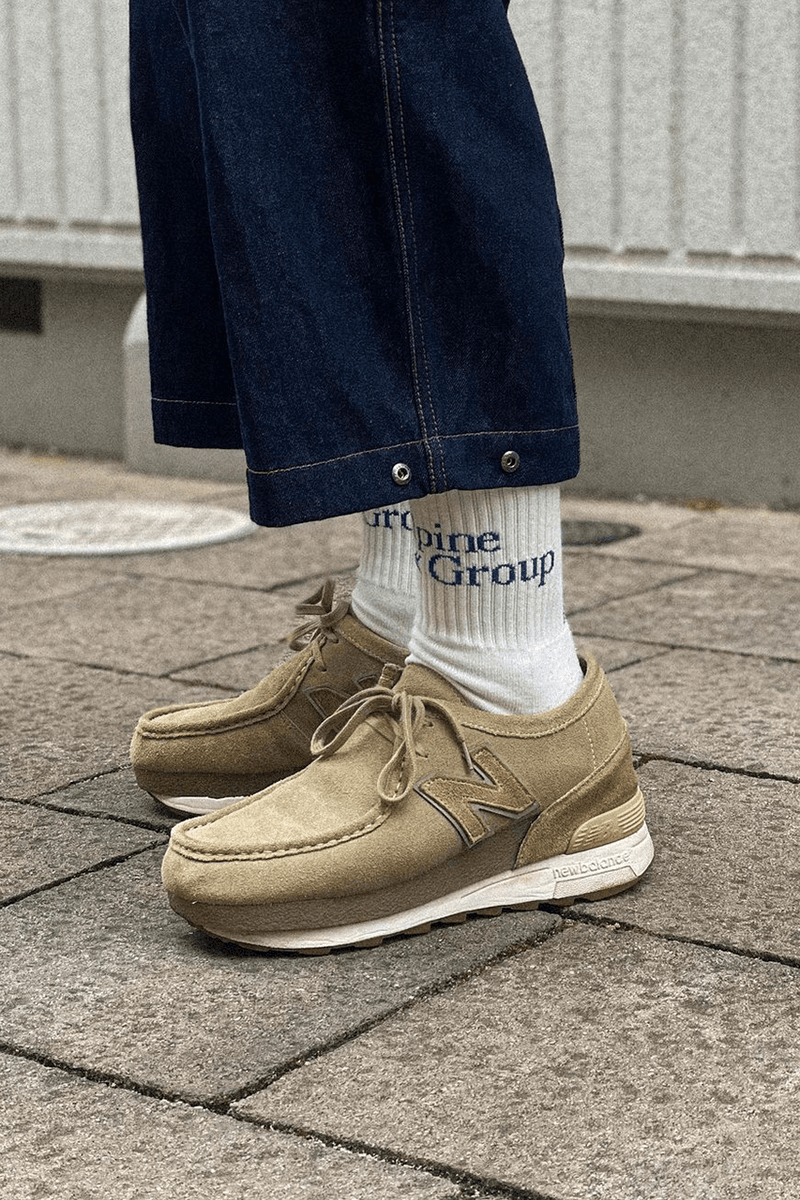 Reconstruction New Balance M1400 x Clarks jadi Moccasin