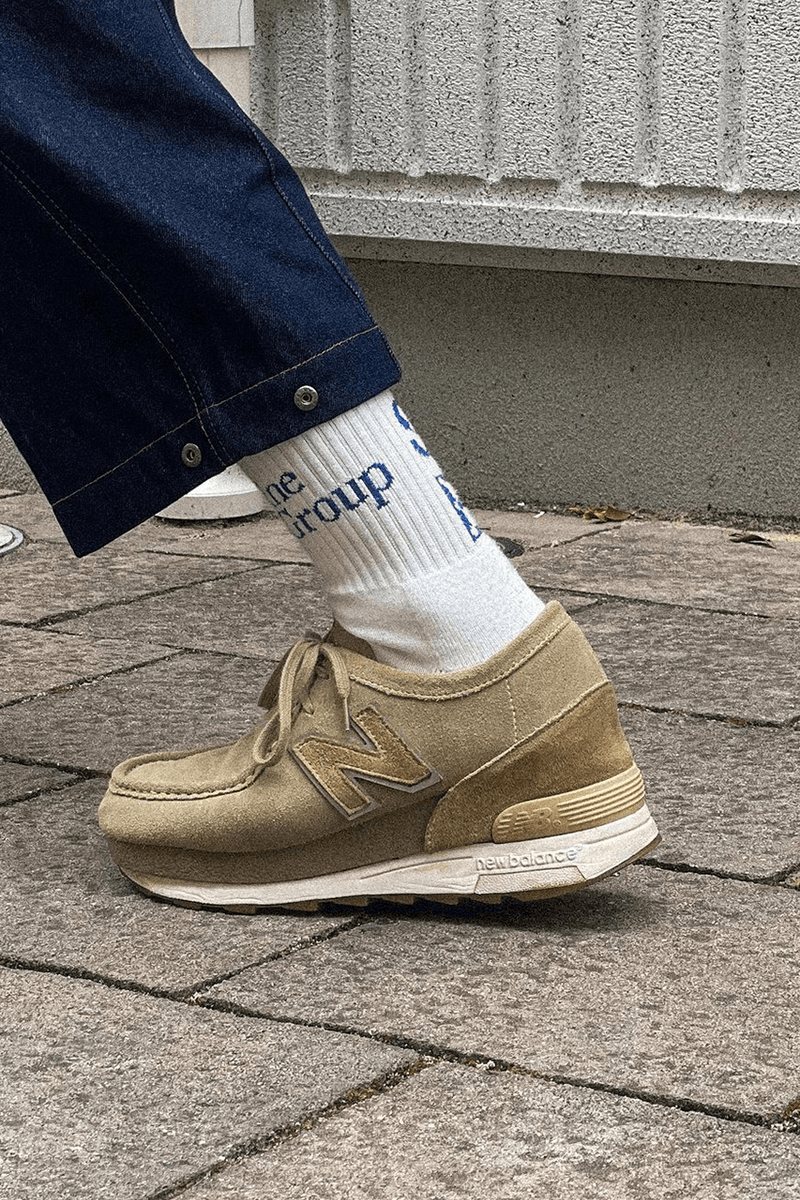 Reconstruction New Balance M1400 x Clarks jadi Moccasin