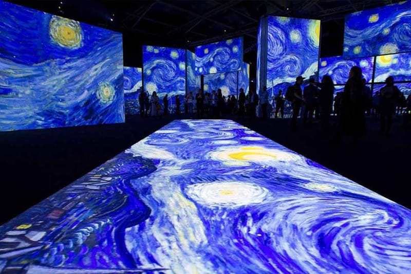 “Van Gogh Alive” Pamerkan Seni Lewat Instalasi Interaktif