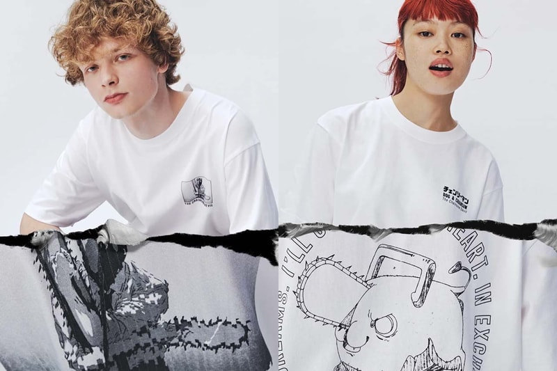 First Look Kolaborasi UNIQLO UT x ‘Chainsaw Man’