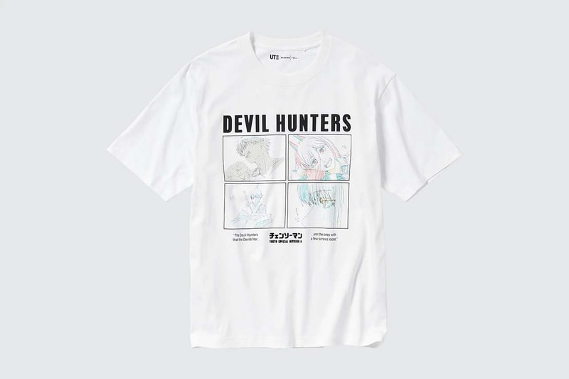 First Look Kolaborasi UNIQLO UT x ‘Chainsaw Man’