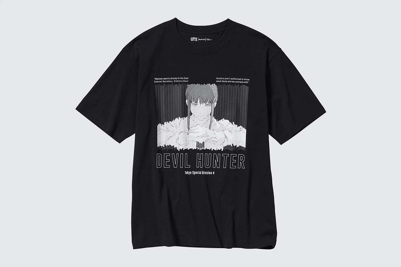 First Look Kolaborasi UNIQLO UT x ‘Chainsaw Man’
