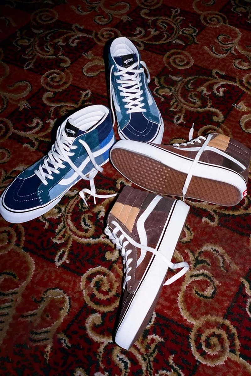 First Look NOAH x Vans Sk8-Hi Decon “Patchwork”