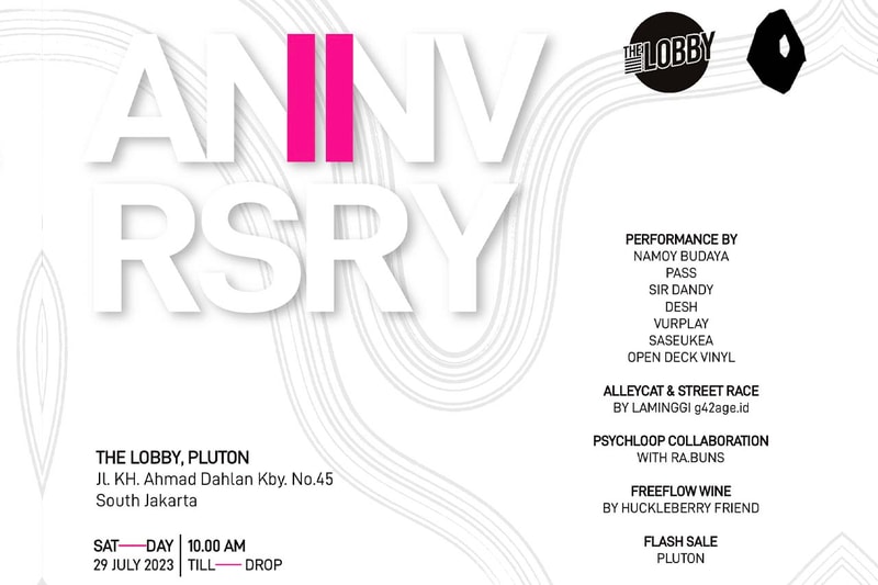 Pluton Sambut 2nd Anniversary dengan Lineup Seru