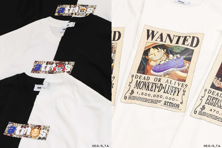 atmos Rayakan ‘One Piece’ 25th Anniversary Lewat T-shirts Collection