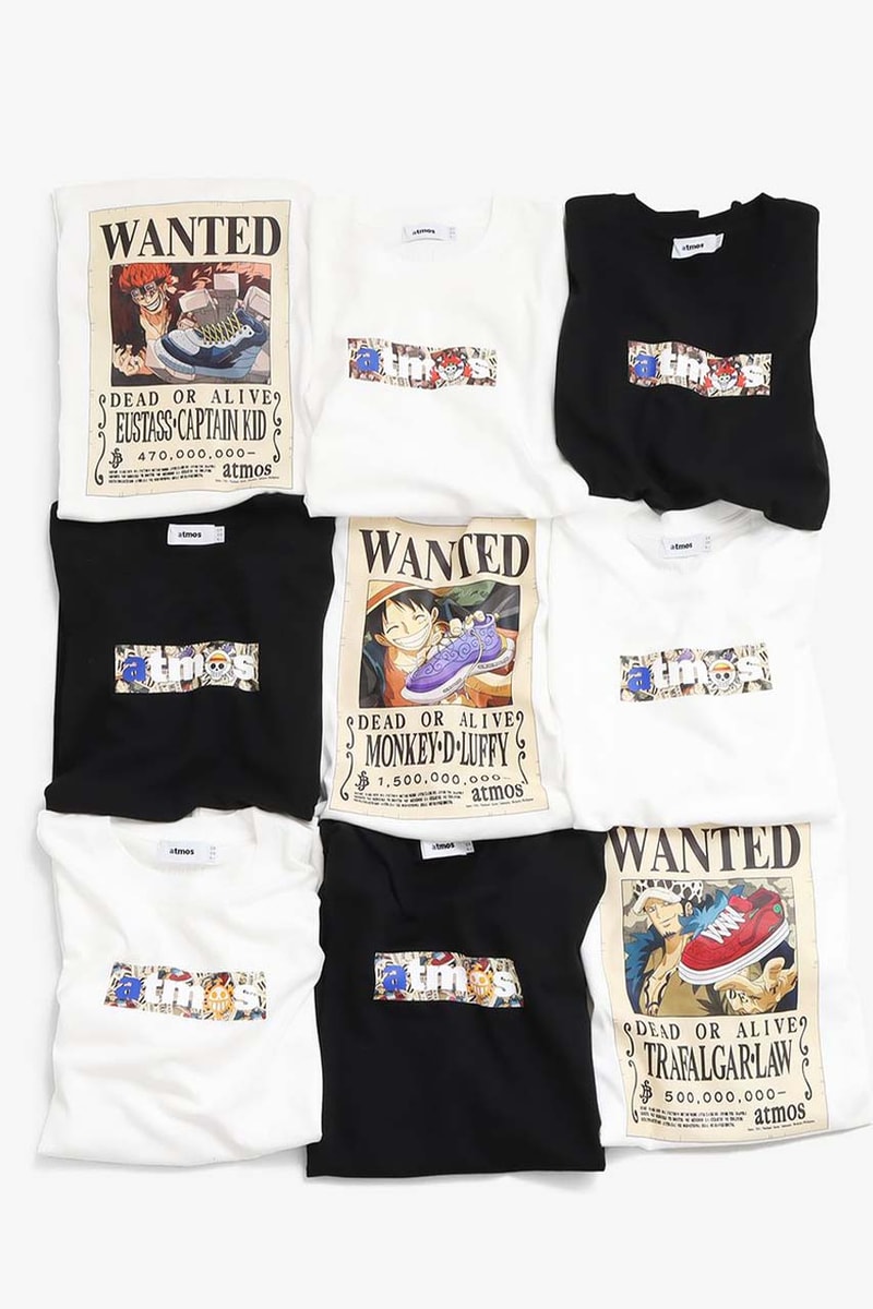 atmos Rayakan ‘One Piece’ 25th Anniversary Lewat T-shirts Collection