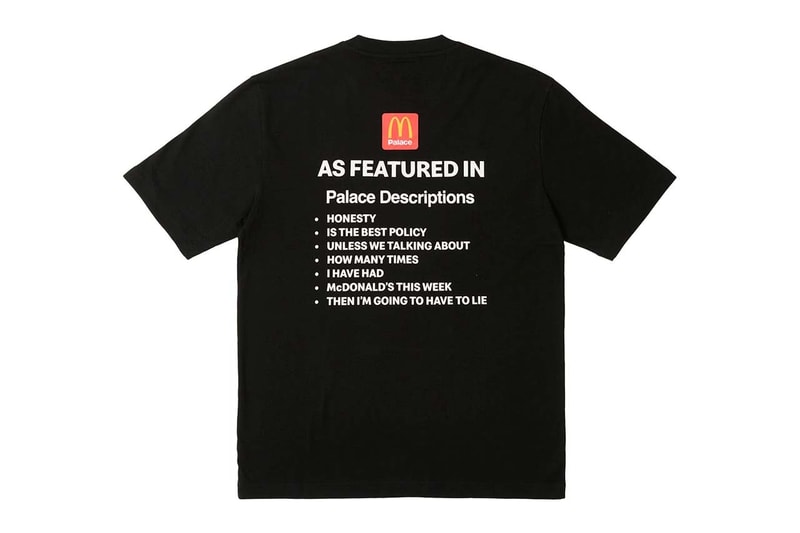 First Look Capsule Collection Palace Skateboards dan McDonald’s