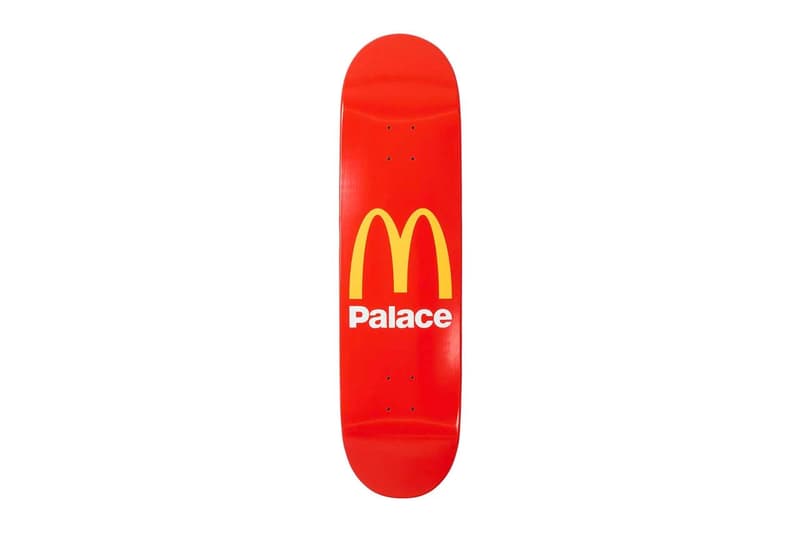 First Look Capsule Collection Palace Skateboards dan McDonald’s