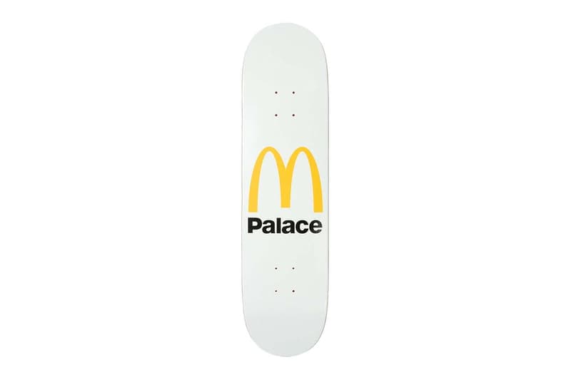 First Look Capsule Collection Palace Skateboards dan McDonald’s